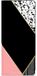 B2Ctelecom Sony Xperia 5 V Book Case Zwart Roze Vormen