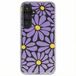 imoshion Design Samsung Galaxy S24 FE Tropical Violet Flowers Connect Case