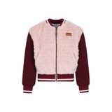 NONO sweatvest - lichtroze/donkerrood