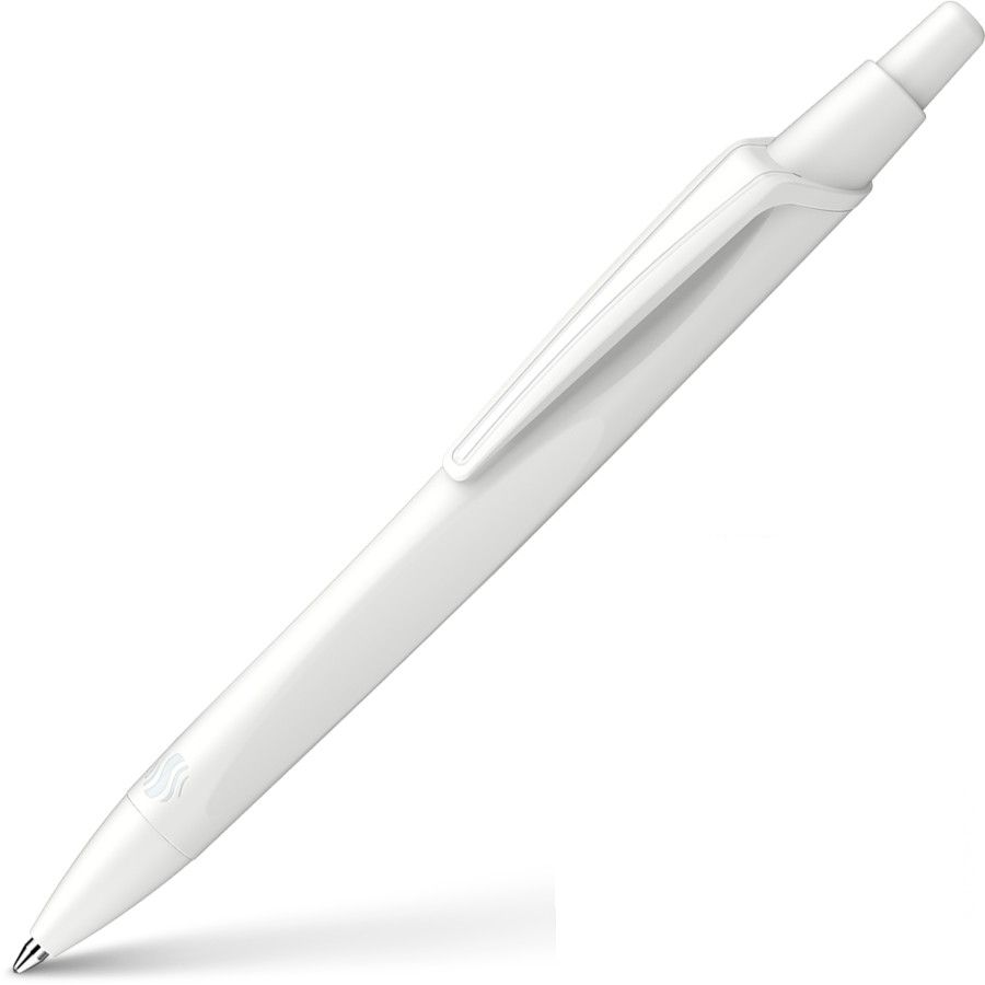 Schneider Reco - Retractable Ballpoint Pen - Blue Ink - White - Medium - 1 pc