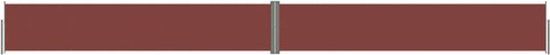 vidaXL Pare-vent rétractable 117x1200 cm marron