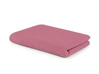 SETEX Wafelpiqué knuffeldeken, veelzijdige deken van 100% katoen, geschikt als woondeken, sprei, zomerdeken, outdoordeken en meer, 150 x 200 cm, roze