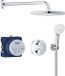 Grohe Grohtherm Perfect Tempesta Doucheset - inbouw thermostaat - hoofddoucheset - 25cm - chroom 34872000