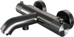 Brauer Gunmetal Carving - Opbouw Baddouche Thermostaatkraan - Gunmetal Geborsteld PVD