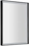 Sapho Sort spiegel met LED verlichting - 60x80cm - mat zwart