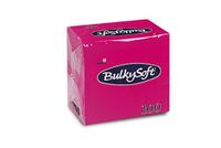 Bulky Soft BS-32231 servetten 1/4 vouw, 2-laags, 24 cm x 24 cm, fuchsia (pak van 100)