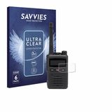 Savvies - Screenprotector voor Motorola EVX S24 - Folie Beschermfolie transparant 6 Stuks
