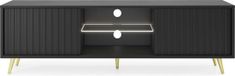 Selsey Bello - RTV 135 cm - Zwart