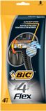BIC 4 Flex Scheermesjes voor Mannen - 8 stuks