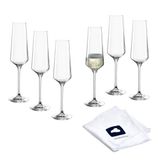 LEONARDO HOME Champagneglazen PUCCINI (set van 6)