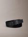 Calvin Klein Riem 'Emblem Print Adjustable Reversible' zwart
