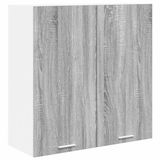 vidaXL Armoire murale gris Sonoma 80 x 31 x 80 cm Bois traité