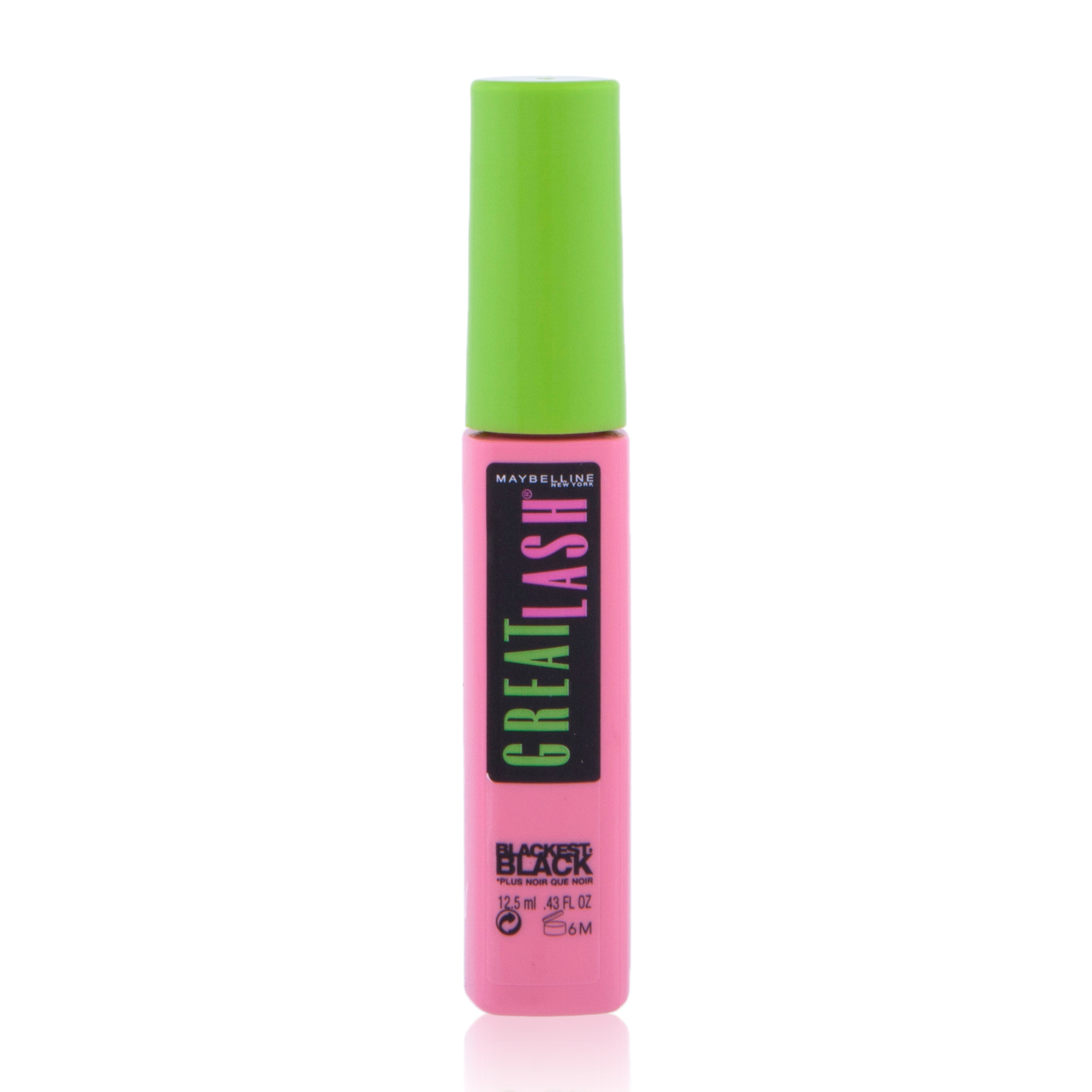 Maybelline Great Lash - 01 Blackest Black - Zwart - Volume Mascara - 12,5 ml