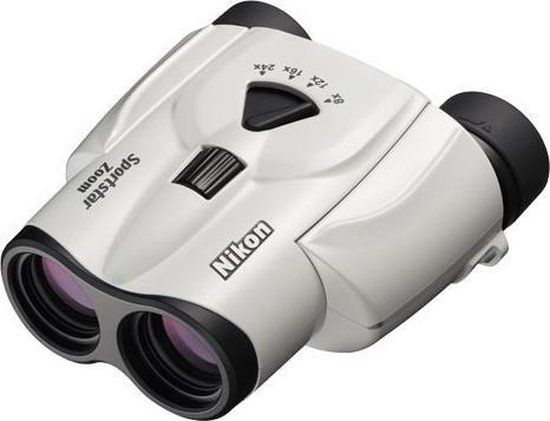 Nikon Sportstar Zoom 8-24x25 White Binoculars