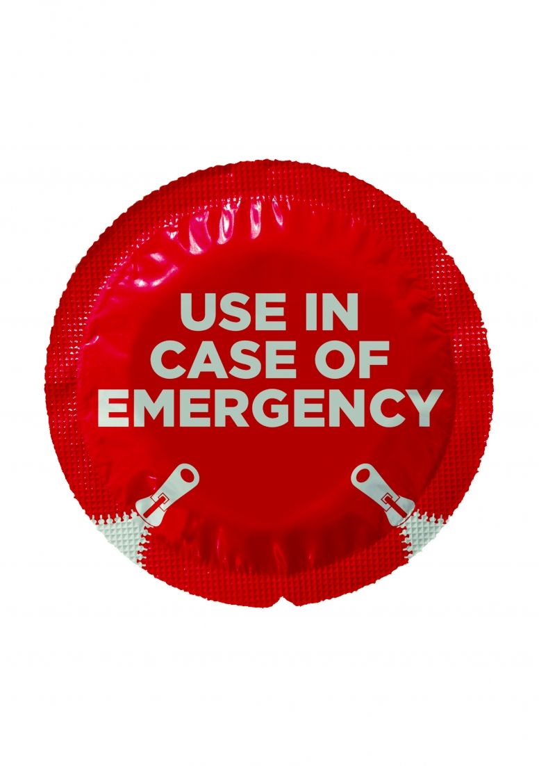EXS Condoms Exs Use In Case of Emergency! - 100 pack