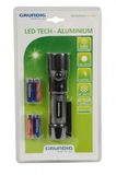Grundig 14148 Zaklamp LED Zwart Aluminium