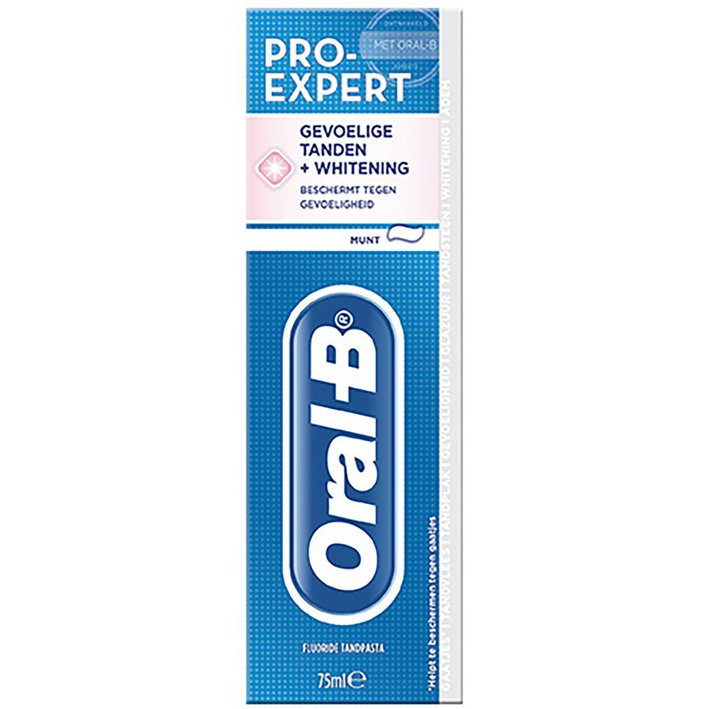 Oral-B Tandpasta Pro-Expert Gevoelige Tanden & Whitening 75 ml