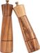 Markenlos Hout & Staal Peper- en Zoutmolen Set - 22 cm - Hout