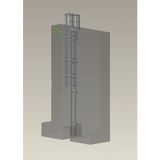 Ladderset kooi - Hoogte 7,50 m