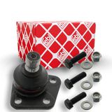 febi bilstein 25334 Draagscharnier met montagemateriaal, 1 stuk | Compatibel met: SKODA FAVORIT, FAVORIT Forman, FAVORIT Pick-up, FELICIA Cube Van, FELICIA I, FELICIA I Kombi