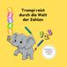 Trompi Trompi reist durch die Welt der Zahlen: Ein Mitmach- & Ausmalbuch für Kinder ab 4 Jahren - Zahlen vom 1 bis 10 lernen, Zählen & Diplom