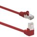 1aTTack.de 366186 Cat.6 netwerkkabel 90 graden hoek 2m - rood