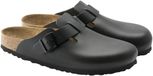 Birkenstock Boston Leer Zwart Pantoffels Uniseks Maat 36