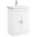 vidaXL Badkamermeubel Set Wit 61 x 40 x 84,5 cm Bewerkt hout
