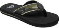 Quiksilver Monkey Abyss Heren Slippers - Green/Brown/Black - Maat 42