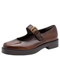 Tamaris Dames Ballerina 1-22167-47 311 Bruin Imitatieleer Maat 37 EU