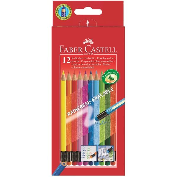 Faber-Castell Kleurpotloden - 12 stuks - Meerkleurig