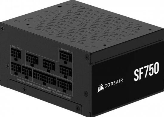 CORSAIR SF750 - 750 Watt - 80 PLUS Platinum - Volledig Modulair - ATX3.1 - SFX