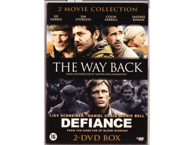 E1 The Way Back / Defiance DVD