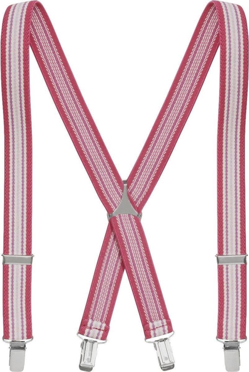 Playshoes bretels donker/lichtroze - 4010952352610
