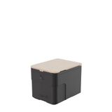 Trelino Origin XS Composttoilet, 30 x 38 x 29,5 cm, 6 l vaste stofcontainer, 4,5 l urinebus, 150 kg draagkracht