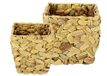Potset Waterhyacint Potset, Plantenbak, Bloempot, Plantenmand, Sierpot, Decoratieve Pot, Gevlochten, Vaas, Mand