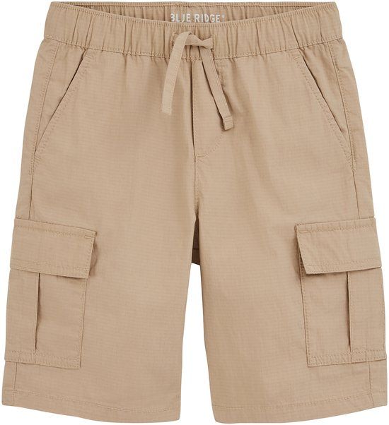 WE Fashion Blue Ridge loose fit cargo short lichtbruin