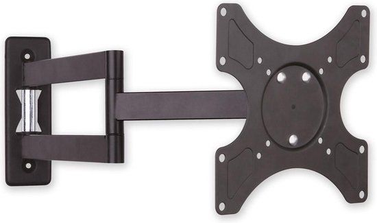 Techly ICA-LCD 2903 - TV Muurbeugel - 19-37 inch - Zwart