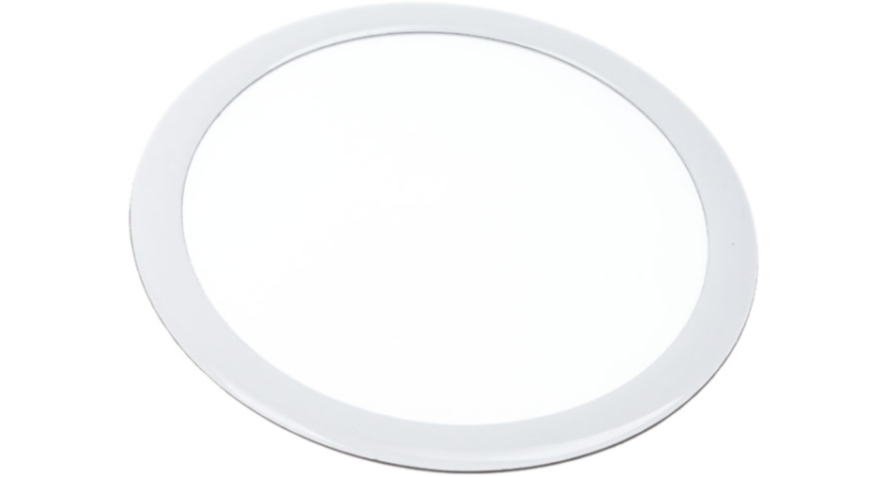 Merkloos Demciflex Stofilter 140mm, rond - wit/wit