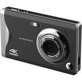 Aiorber Digitale camera, 48 MP, 1080P FHD, 3,0 inch, 16x digitale zoom, zwart