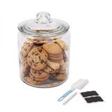 Merkloos Relaxdays Voorraadglas - 4 l - Transparant