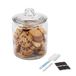 Merkloos Relaxdays Voorraadglas - 4 l - Transparant