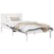 vidaXL Bedframe Wit 90 x 190 cm Massief Grenenhout
