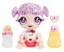 MGA'S Glitter Babyz - MELODY HIGHNOTE - Babypop met 3 magische kleurveranderingen met ijskoud water, lavendelglitterhaar, muziekoutfit, luier, fles en fopspeenaccessoires - Voor kinderen vanaf 3 jaar.