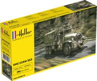 Heller Modelbouwpakket Militaire voertuigen - 79996 GMC CCKW 353 - Amerikaanse Militaire Vrachtwagen Plastic - 1:72 - Modelbouw