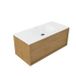 Saniclass SW1420769/SW1174115 Ensemble de meubles de salle de bain - 100x45x41.5cm - Chêne mat naturel