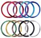 10 Rouleaux Fil d'aluminium multicolore de 5m pour projets de bricolage