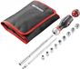 Facom PROTWIST® BITSCHROEVENDRAAIER MET RATEL EN T-HANDVAT MET RATEL INCL. 1/4" DOPPENSET