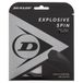 Dunlop Sports tennissnaren voor volwassenen, uniseks, 1,25 cm, zwart, 12 m