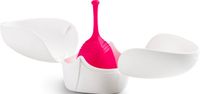 MEDintim Tulipa menstruatiecup - TPE - Maat 1 - Small - Fuchsia - Met opbergbakje
